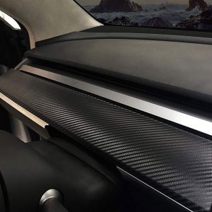 Inner Dashboard Carbon Fiber Vinyl Wrap