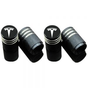 Tesla tire valve caps