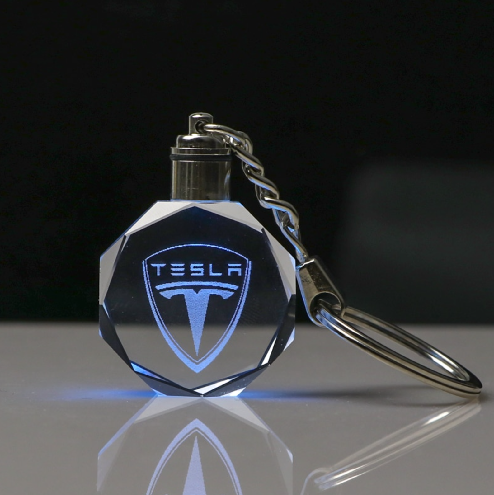 Tesla LED Keychain accessories