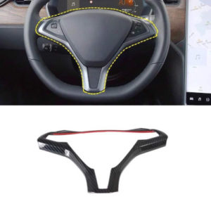 steering wheel cover carbon fiber